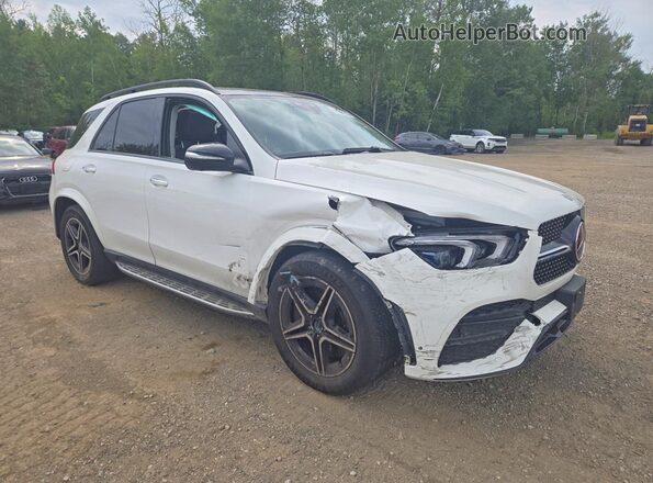 4JGFB5KB0LA083682 2020 MERCEDES-BENZ GLE White Przód prawy