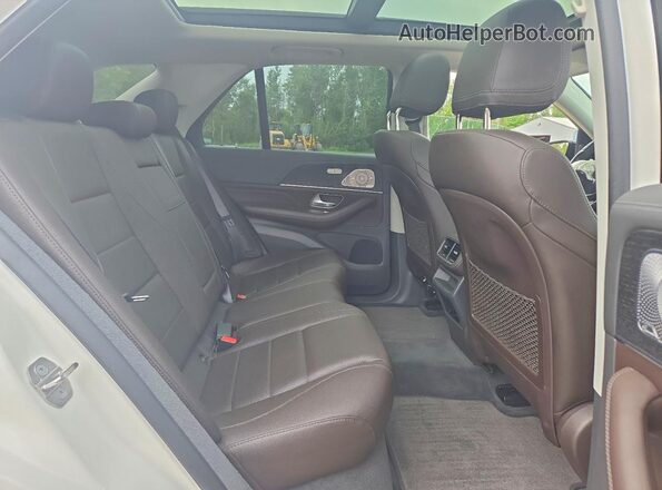 4JGFB5KB0LA083682 2020 MERCEDES-BENZ GLE White Widok tylnych siedzeń