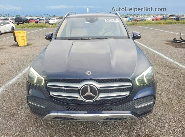 4JGFB5KB1MA358719 2021 MERCEDES-BENZ GLE Blue წინა ხედი