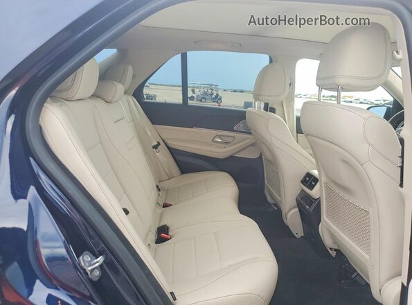 4JGFB5KB1MA358719 2021 MERCEDES-BENZ GLE Blue უკანა სალონის ხედი