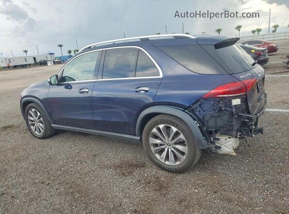 4JGFB5KB1MA358719 2021 MERCEDES-BENZ GLE Blue უკანა მარცხენა