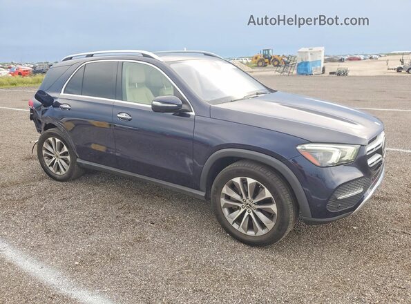 4JGFB5KB1MA358719 2021 MERCEDES-BENZ GLE Blue წინა მარჯვენა