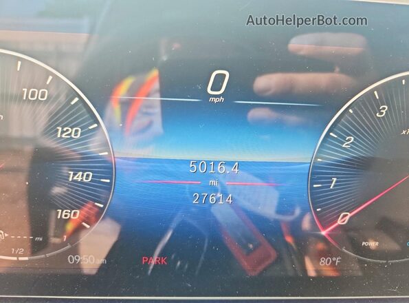 4JGFB5KB1SB336274 2025 MERCEDES-BENZ GLE Green Instrument cluster view