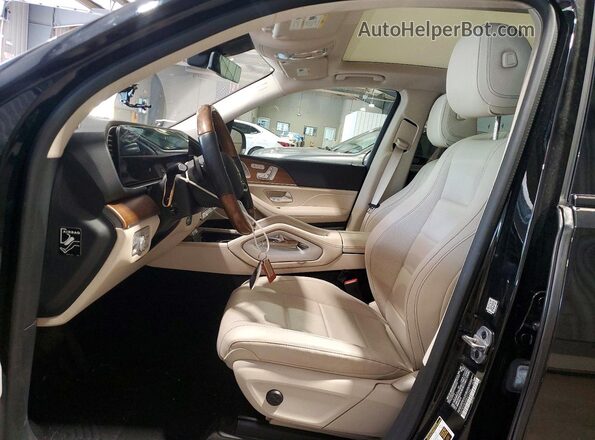4JGFB5KB3MA471264 2021 MERCEDES-BENZ GLE Black Widok wnętrza z przodu