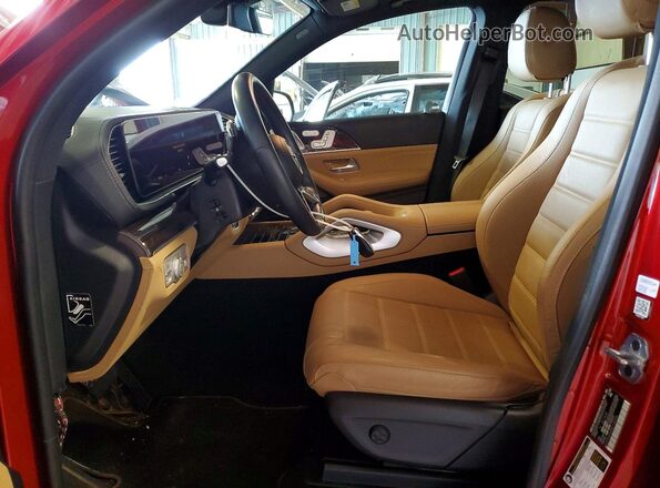 4JGFB5KB4RB108036 2024 MERCEDES-BENZ GLE Burgundy Widok wnętrza z przodu
