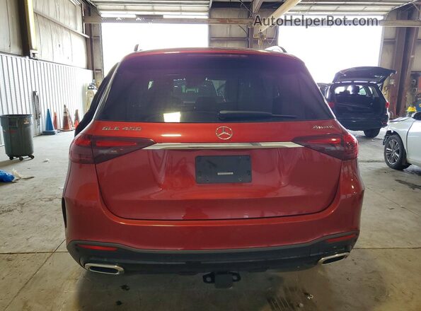 4JGFB5KB4RB108036 2024 MERCEDES-BENZ GLE Burgundy Widok z tyłu