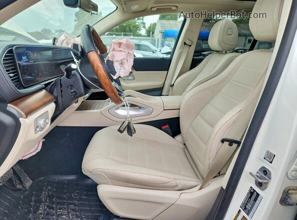 4JGFB5KB5PA957689 2023 MERCEDES-BENZ GLE White წინა სალონის ხედი