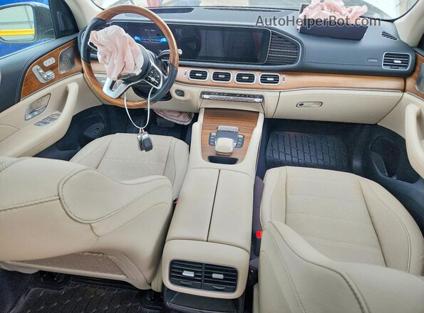4JGFB5KB5PA957689 2023 MERCEDES-BENZ GLE White წინა პანელის ხედი