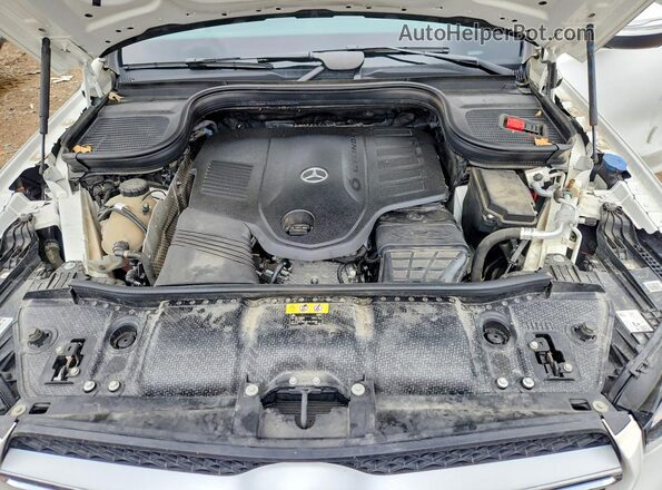 4JGFB5KB6LA002622 2020 MERCEDES-BENZ GLE White Widok komory silnika