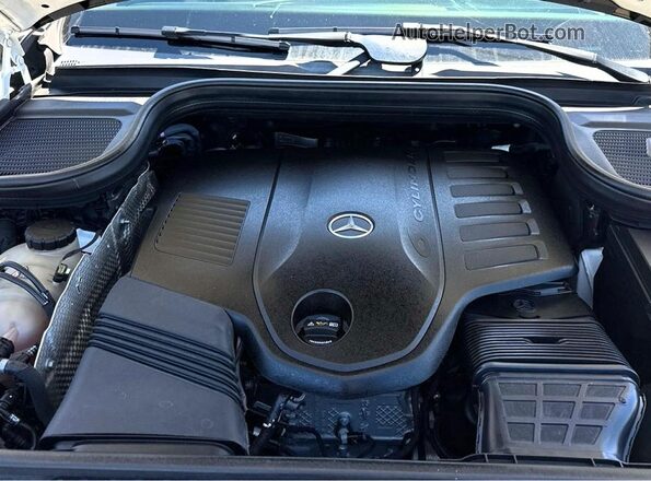 4JGFB5KB6LA007190 2020 MERCEDES-BENZ GLE White Front interior view