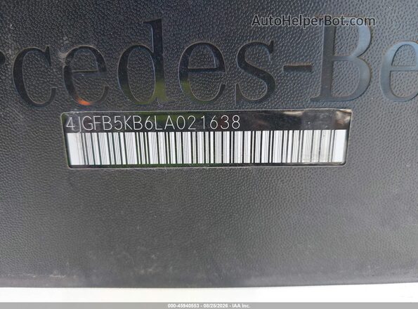 4JGFB5KB6LA021638 2020 MERCEDES-BENZ GLE 450 4MATIC Белый 