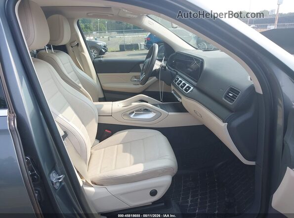 4JGFB5KB6LA157042 2020 MERCEDES-BENZ GLE 450 Gray Вид салону спереду