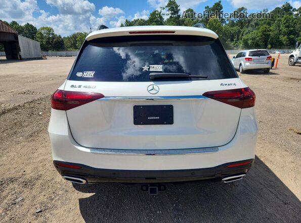 4JGFB5KB6RB083043 2024 MERCEDES-BENZ GLE White Rear view