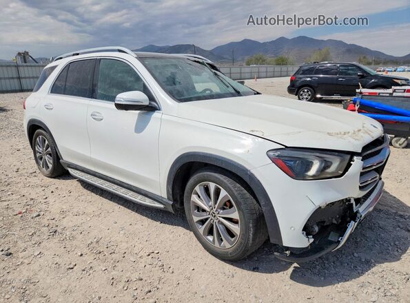 4JGFB5KB8LA126729 2020 MERCEDES-BENZ GLE Белый Передняя правая четверть