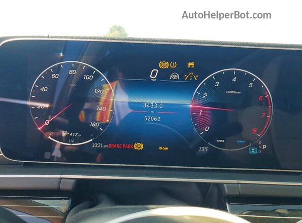 4JGFB5KB8RA989202 2024 MERCEDES-BENZ GLE Black Instrument cluster view