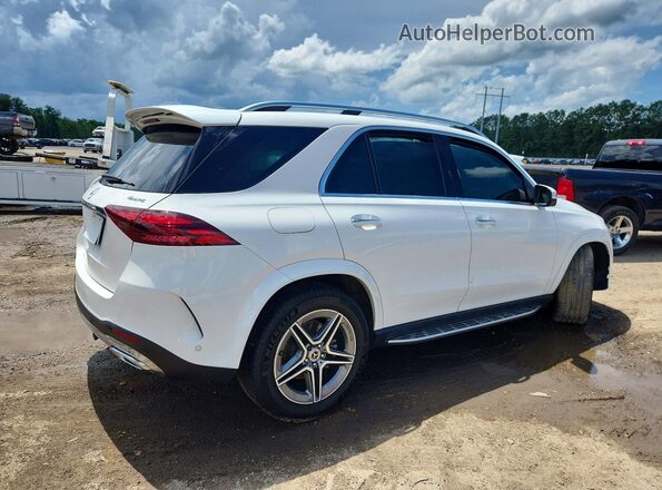 4JGFB5KB8RB158986 2024 MERCEDES-BENZ GLE White Trasero derecho