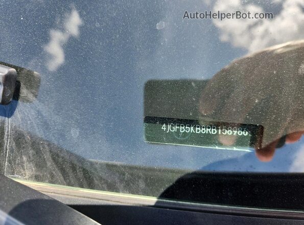 4JGFB5KB8RB158986 2024 MERCEDES-BENZ GLE White Vista de la etiqueta del VIN