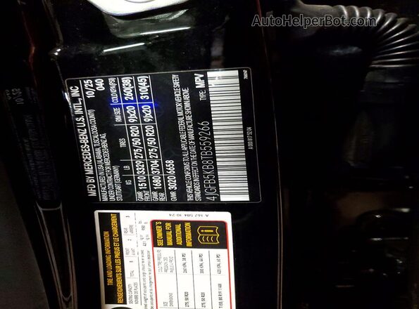 4JGFB5KB8TB559266 2026 MERCEDES-BENZ GLE Black Widok wnętrza 360 stopni