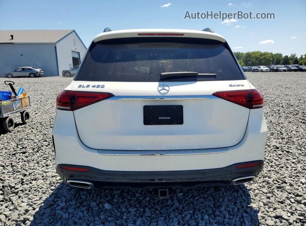 4JGFB5KB9LA076259 2020 MERCEDES-BENZ GLE White Widok z tyłu