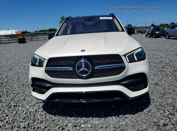 4JGFB5KB9LA076259 2020 MERCEDES-BENZ GLE White Widok z przodu