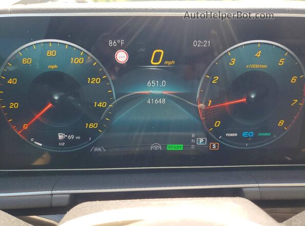 4JGFB5KB9LA076259 2020 MERCEDES-BENZ GLE White Widok zestawu wskaźników