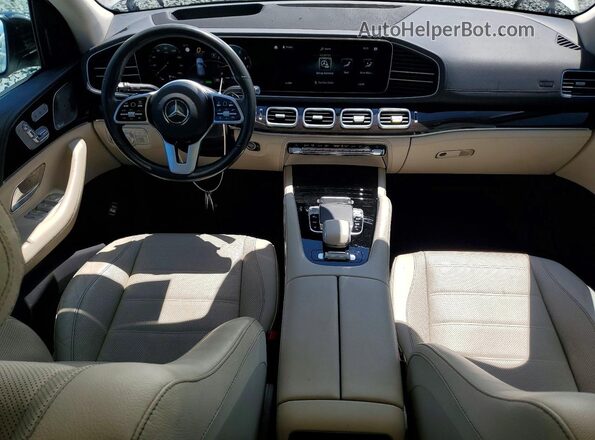 4JGFB5KB9LA076259 2020 MERCEDES-BENZ GLE White Widok deski rozdzielczej