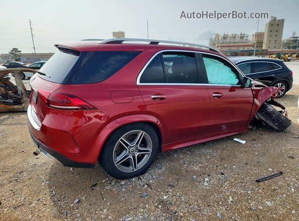 4JGFB5KB9LA155849 2020 MERCEDES-BENZ GLE Red Задня права чверть