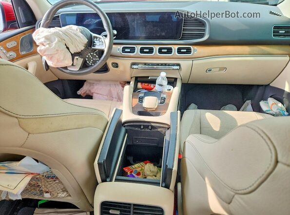 4JGFB5KB9LA155849 2020 MERCEDES-BENZ GLE Red Вид панелі приладів