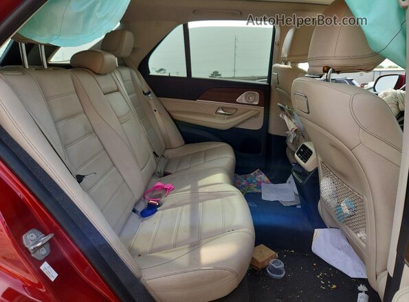 4JGFB5KB9LA155849 2020 MERCEDES-BENZ GLE Red Вид задньої частини салону