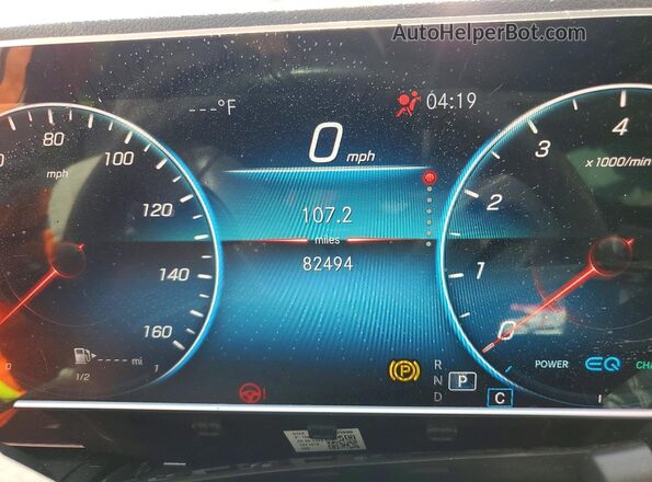 4JGFB5KBXLA292315 2020 MERCEDES-BENZ GLE Gray Vista del cuadro de instrumentos