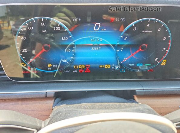 4JGFB5KE3PA869816 2023 MERCEDES-BENZ GLE Черный Вид щитка приборов