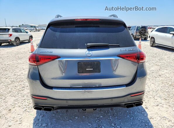 4JGFB8KB6MA242336 2021 MERCEDES-BENZ GLE Gray Հետևի տեսք