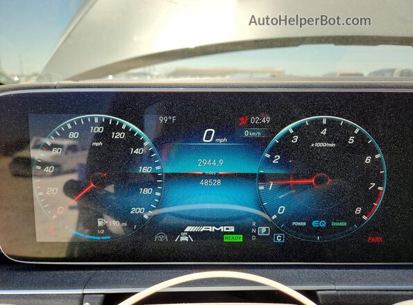 4JGFB8KB6MA242336 2021 MERCEDES-BENZ GLE Gray Սարքավորումների վահանակի տեսք