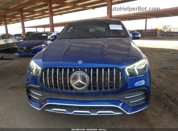 4JGFD6BB0MA327462 2021 MERCEDES-BENZ AMG GLE 53 COUPE Blue წინა ხედი