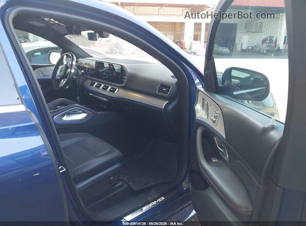 4JGFD6BB0MA327462 2021 MERCEDES-BENZ AMG GLE 53 COUPE Blue წინა სალონის ხედი