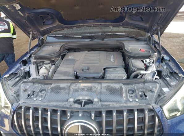 4JGFD6BB0MA327462 2021 MERCEDES-BENZ AMG GLE 53 COUPE Blue უკანა ხედი