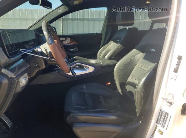 4JGFD6BB0MA390335 2021 MERCEDES-BENZ GLE White Widok wnętrza z przodu