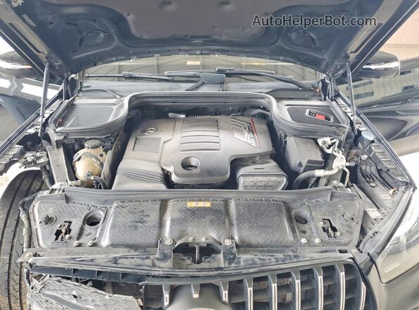 4JGFD6BB0MA439002 2021 MERCEDES-BENZ GLE Черный Вид подкапотного пространства