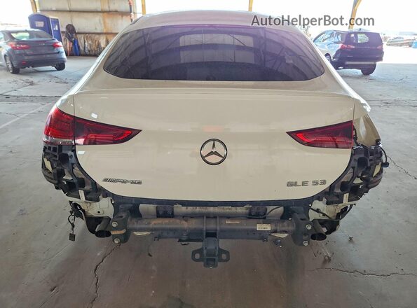 4JGFD6BB1NA776571 2022 MERCEDES-BENZ GLE White Rear view