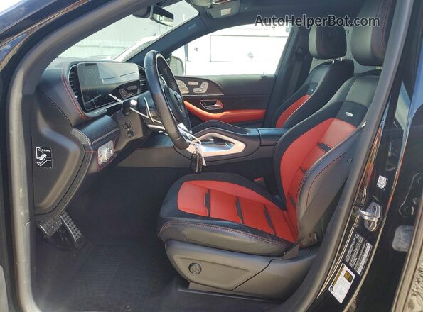 4JGFD6BB4MA489191 2021 MERCEDES-BENZ GLE Black წინა სალონის ხედი