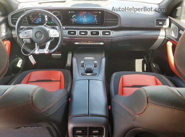 4JGFD6BB4MA489191 2021 MERCEDES-BENZ GLE Black წინა პანელის ხედი