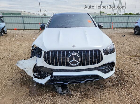 4JGFD6BB5MA373594 2021 MERCEDES-BENZ GLE White Դիմացի տեսք