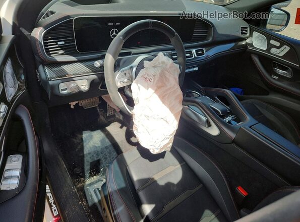 4JGFD6BB5MA373594 2021 MERCEDES-BENZ GLE White Առջևի վահանակի տեսք