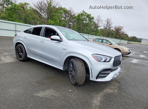 4JGFD6BB7MA301005 2021 MERCEDES-BENZ GLE Серебряный Передняя правая четверть