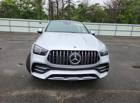 4JGFD6BB7MA301005 2021 MERCEDES-BENZ GLE Серебряный Вид спереди