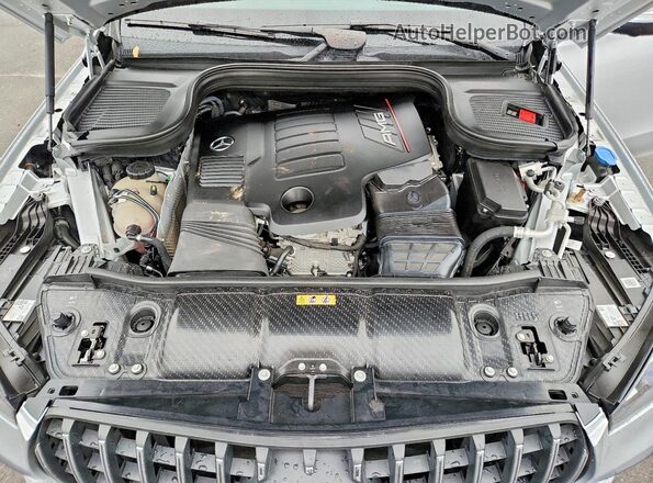 4JGFD6BB7MA301005 2021 MERCEDES-BENZ GLE Серебряный Вид подкапотного пространства