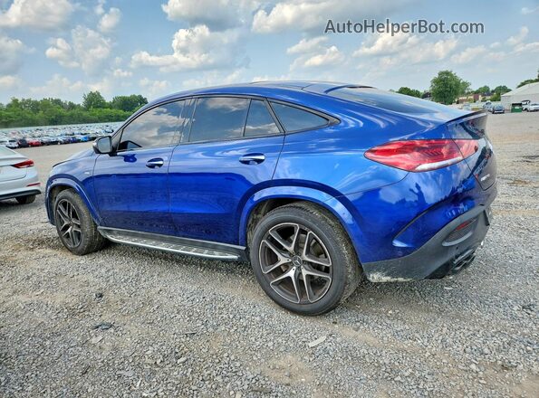 4JGFD6BB8MA378658 2021 MERCEDES-BENZ GLE Blue Tył lewy