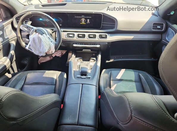 4JGFD8KB3MA385240 2021 MERCEDES-BENZ GLE Белый Вид панели приборов