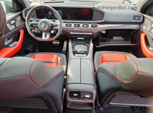 4JGFD8KB3RB132145 2024 MERCEDES-BENZ GLE Silver Вид панелі приладів