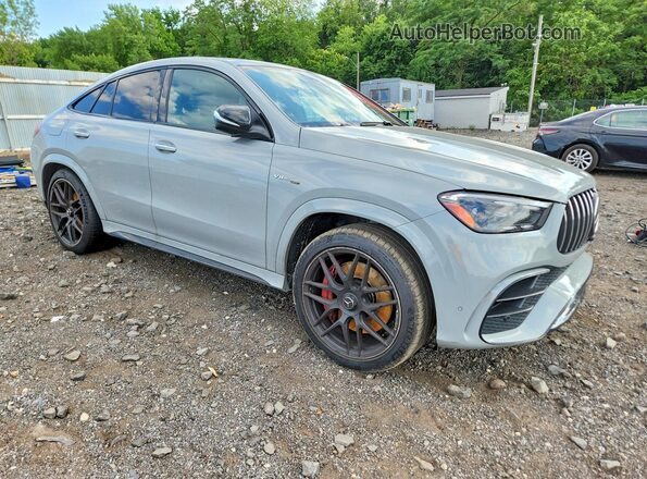 4JGFD8KB3RB132145 2024 MERCEDES-BENZ GLE Silver Передня права чверть
